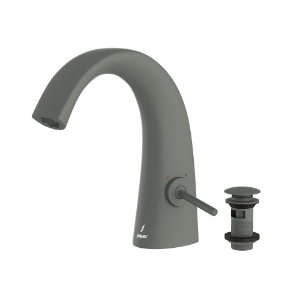 Picture of Joystick Basin Mixer with click clack waste - Graphite