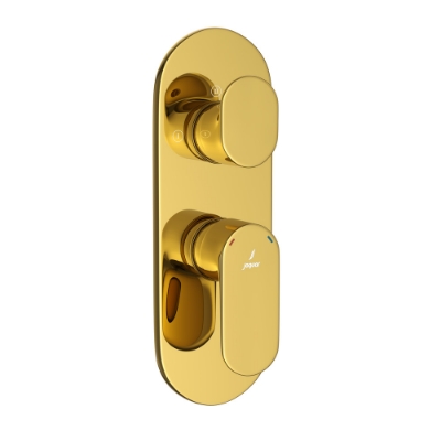 الصورة: Aquamax Single Lever Shower Mixer - Gold Bright PVD