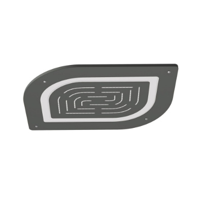 Picture of Alive  Maze Prime Single Function Shower - Graphite