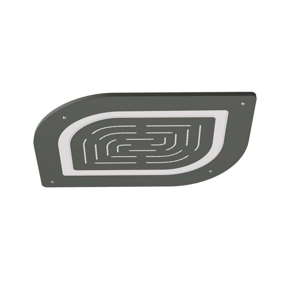 Picture of Alive  Maze Prime Single Function Shower - Graphite