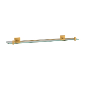 Picture of Glass Shelf 600mm Long - Gold Matt PVD