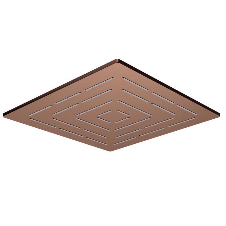 صورة شاور علوي ميز مربع - روز جولد PVD