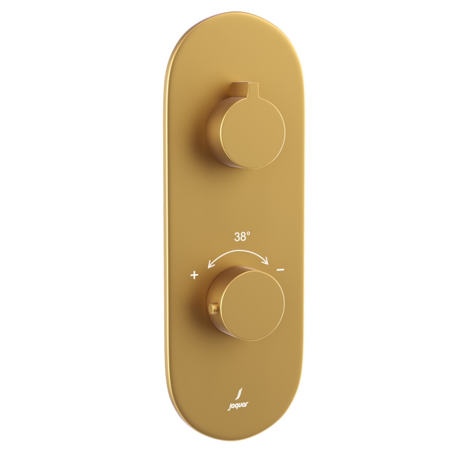 Picture of Aquamax Thermostatic Shower Mixer- Gold Matt PVD