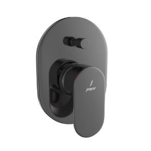Picture of Single Lever In-wall Diverter - Black Chrome