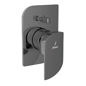 Picture of Exposed Part Kit of Single Lever Hi Flow In-wall Diverter - Black Chrome