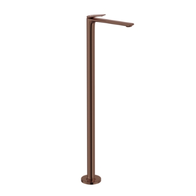 Picture of Floor Mounted Single Lever Basin Mixer - Blush Gold PVD
