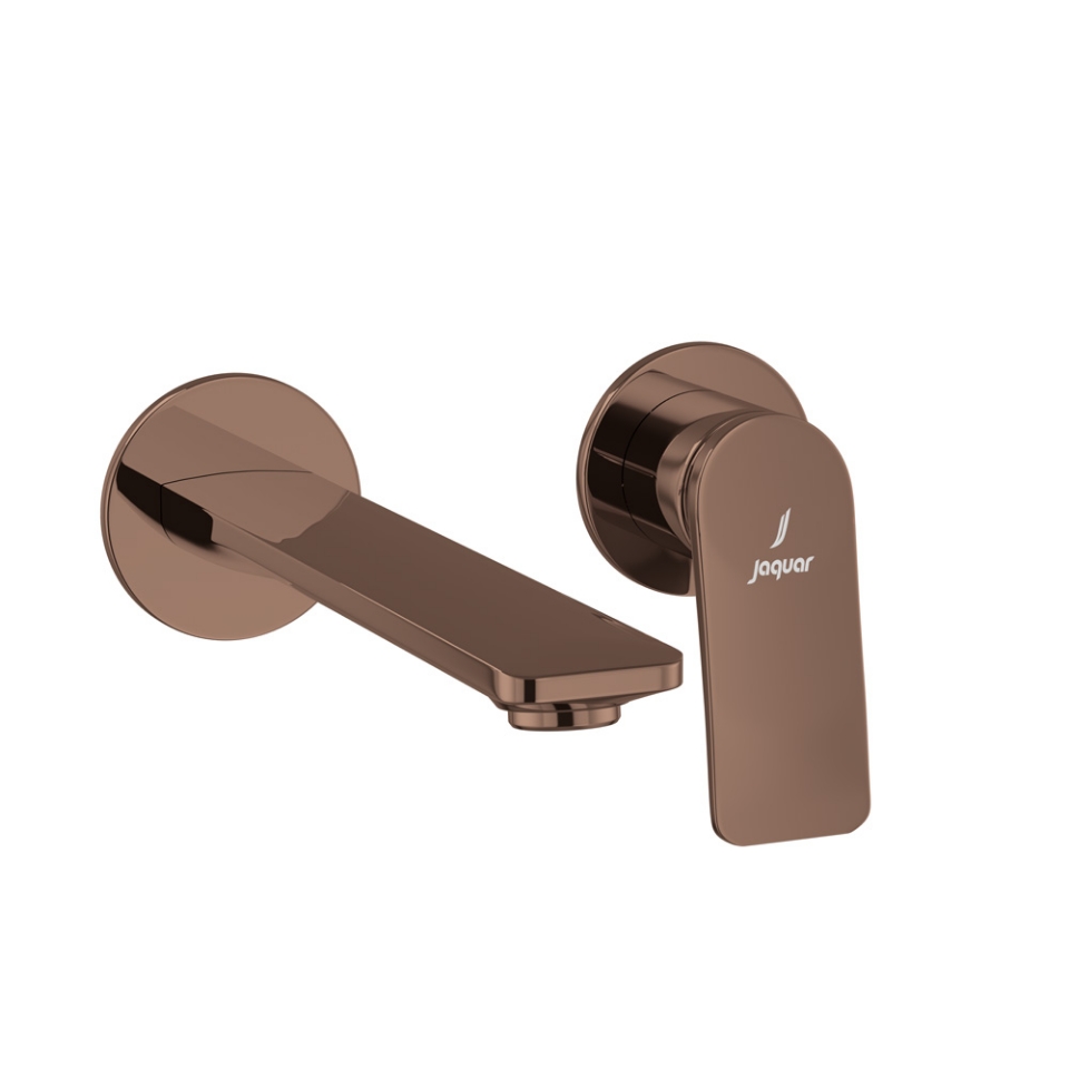 Picture of Exposed Parts of Single Lever Built-in In-wall Manual Valve - Blush Gold PVD