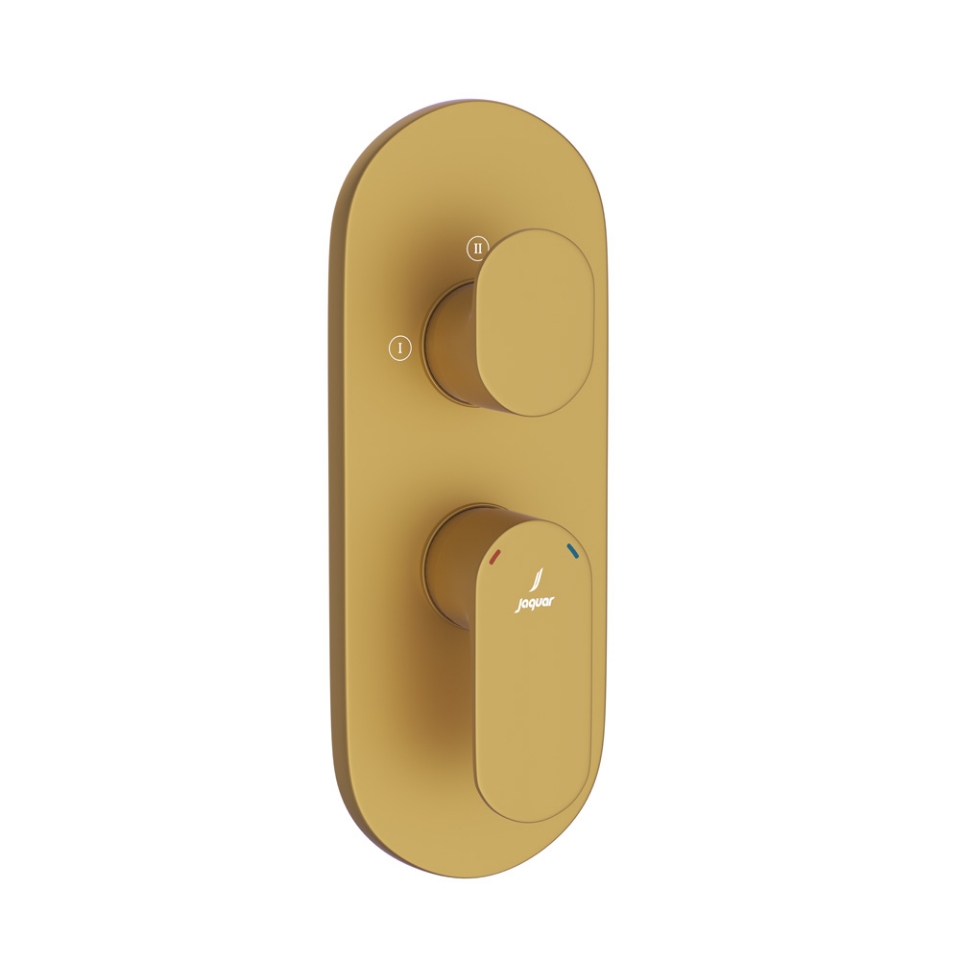 صورة Aquamax Single Lever Shower Mixer - Gold Matt PVD