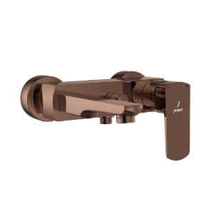 الصورة: خلاط حمام وشاور بذراع واحد - روز جولد PVD