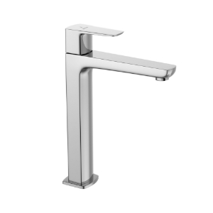 الصورة: حنفية مغسلة عالية الرقبة - كروم