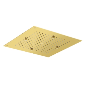 الصورة: Duoflo Shower Square Shape - Gold Bright PVD