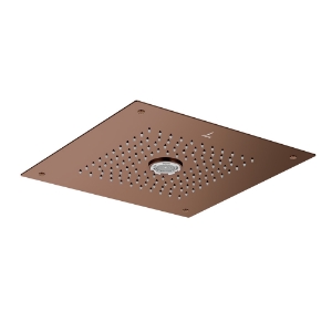 الصورة: Duoflo Shower Square Shape - Blush Gold PVD