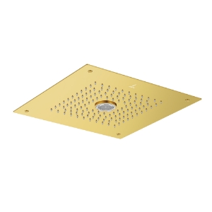 الصورة: Duoflo Shower Square Shape - Gold Bright PVD
