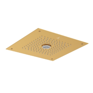 الصورة: Duoflo Shower Square Shape - Gold Matt PVD