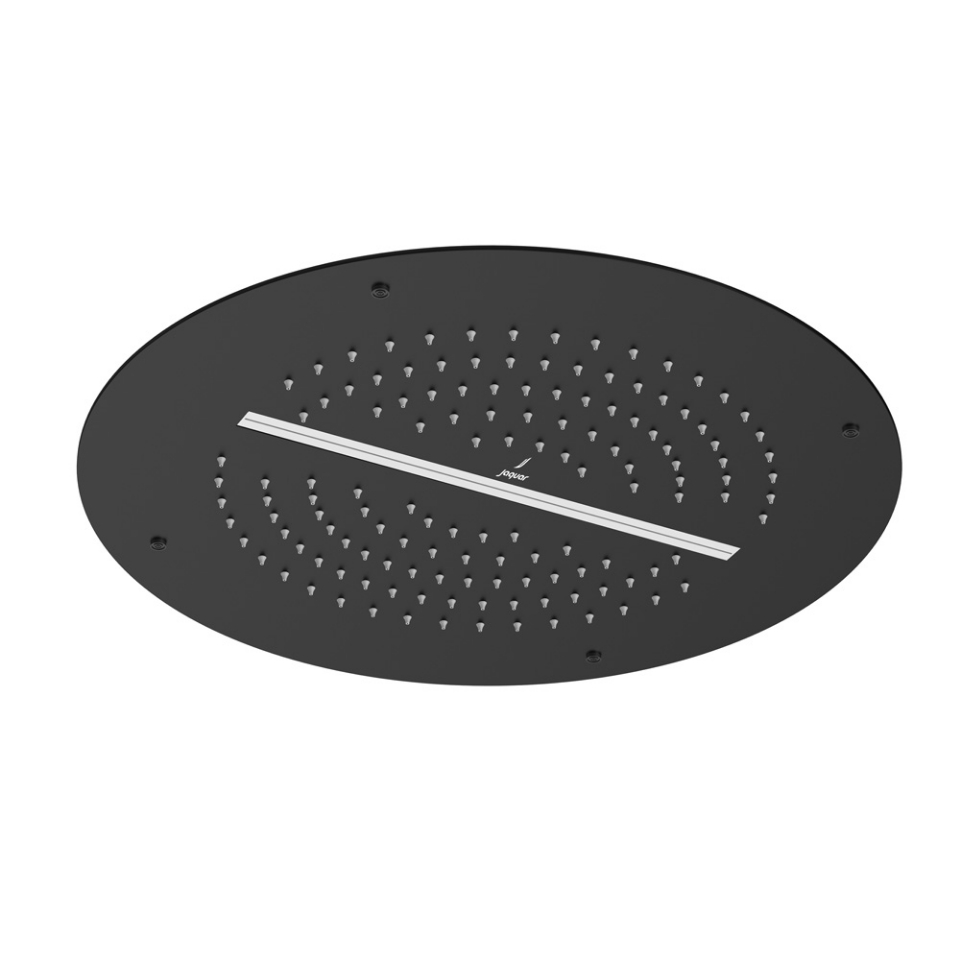 صورة شاور دووفلو مستدير - أسود مطفي