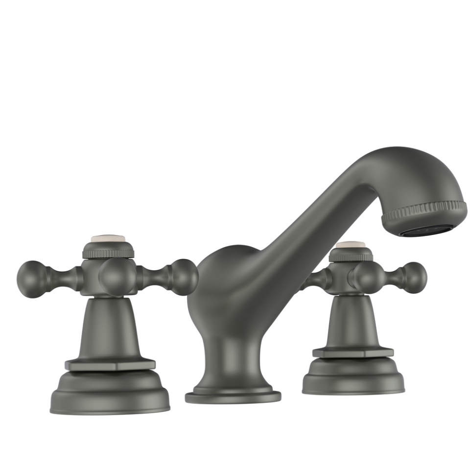 صورة خلاط مغسلة بثلاث فتحات - جرافيت