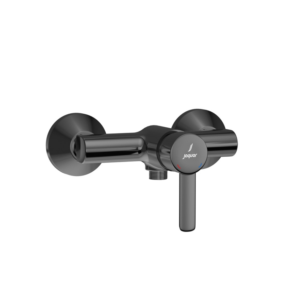 صورة Single Lever  Shower Mixer - Black Chrome