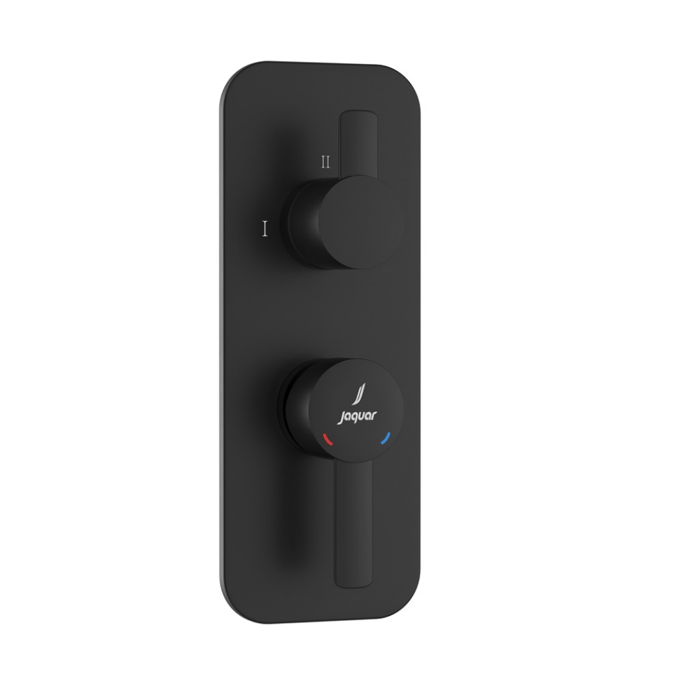 صورة Aquamax Exposed Part Kit of Single Lever Shower Mixer - Black Matt