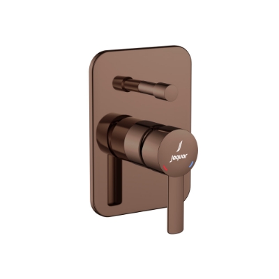 الصورة: Exposed Part Kit of Single Lever In-wall Diverter  - Blush Gold Bright PVD