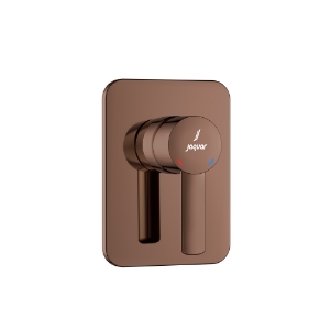 الصورة: Exposed Part Kit of Single Lever In-wall Manual Valve - Blush Gold PVD