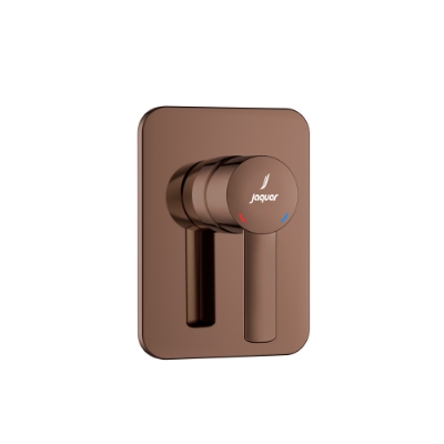 الصورة: Exposed Part Kit of Single Lever In-wall Manual Valve - Blush Gold PVD