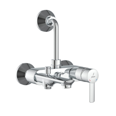 الصورة: Single Lever Bath & Shower Mixer 3-in-1 System - Chrome
