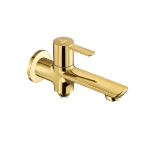 الصورة: 2-Way Bib Tap - Gold Bright PVD