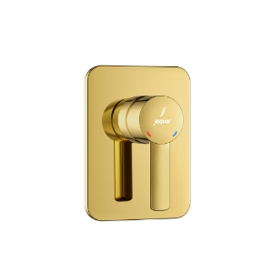 الصورة: Exposed Part Kit of Single Lever In-wall Manual Valve - Gold Bright PVD