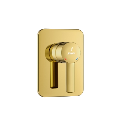 الصورة: Exposed Part Kit of Single Lever In-wall Manual Valve - Gold Bright PVD