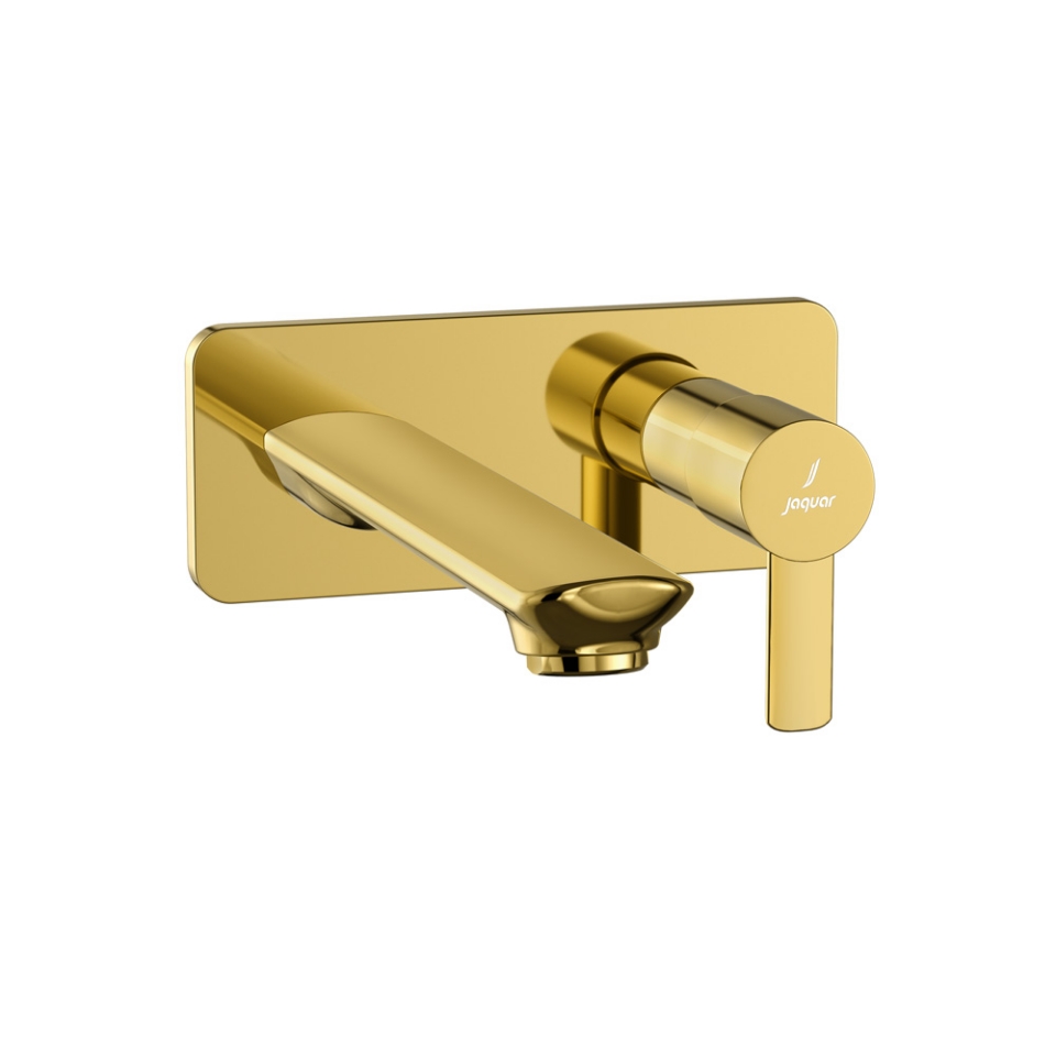 صورة Exposed Parts of In-wall Single Built-in Stop Valve - Gold Bright PVD