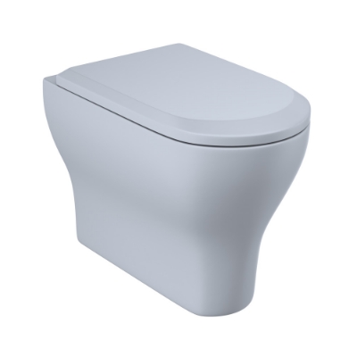 الصورة: مرحاض معلق بدون إطار