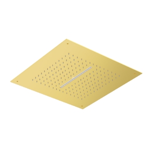 الصورة: Duoflo Shower Square Shape - Gold Bright PVD