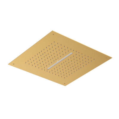 الصورة: Duoflo Shower Square Shape - Gold Matt PVD