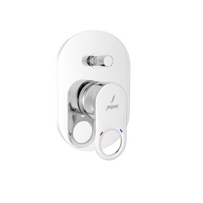 الصورة: مجموعة الأجزاء المكشوفة من محول داخل الحائط بذراع واحد - كروم