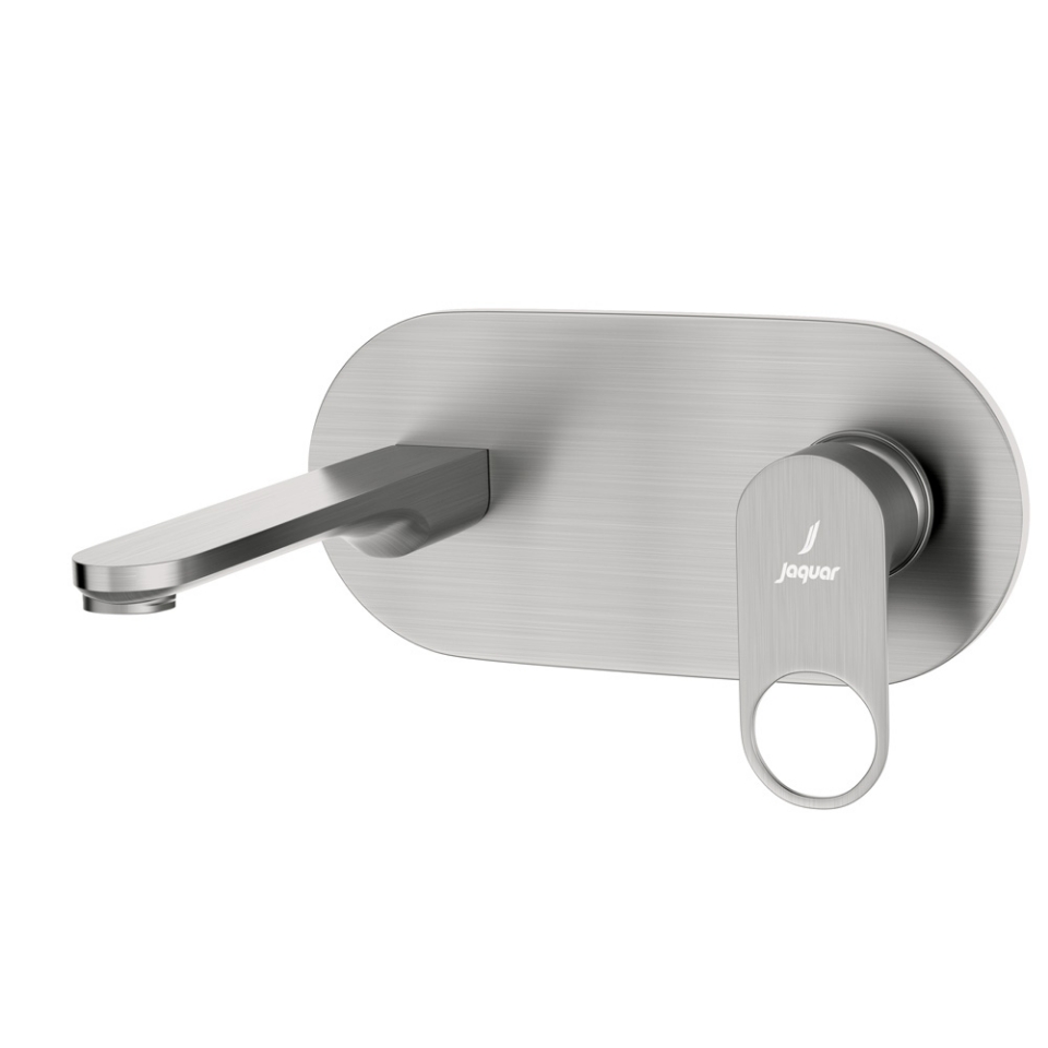 صورة الأجزاء المكشوفة لمحبس يدوي مدمج في الحائط بذراع واحد - ستينليس ستيل