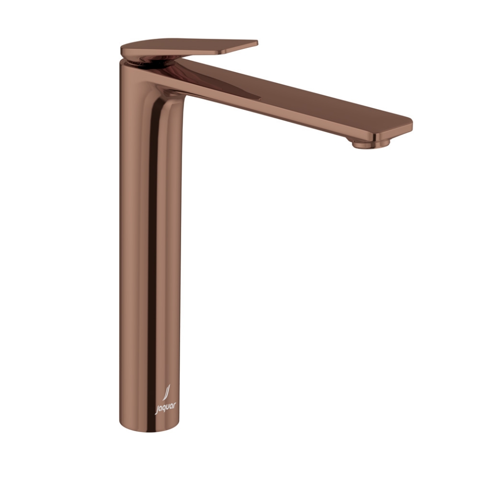 Picture of Single Lever High Neck Basin Mixer - Blush Gold PVD