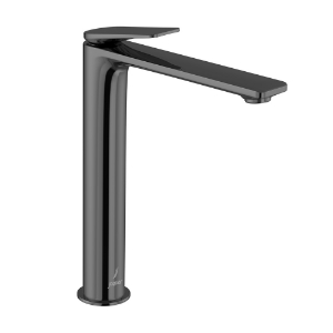 Picture of Single Lever High Neck Basin Mixer - Black Chrome