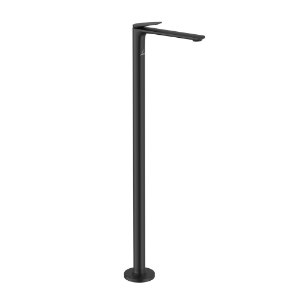 Picture of Floor Mounted Single Lever Basin Mixer - Black Matt