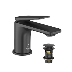 الصورة: خلاط مغسلة بذراع واحد - أسود مطفي