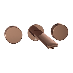 Picture of Exposed Part Kit of In-wall 3-Hole Basin Mixer - Blush Gold Bright PVD