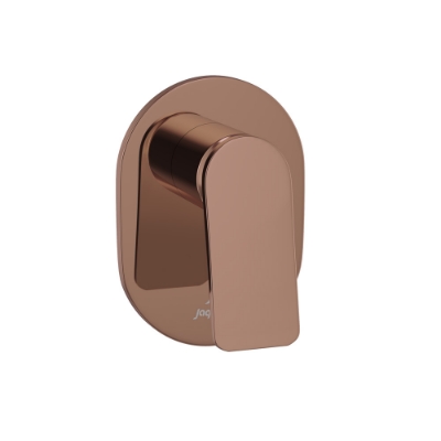 Picture of Exposed Part Kit of Single Lever In-wall Manual Valve - Blush Gold Bright PVD