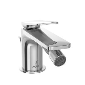 الصورة: خلاط بيديت بذراع واحد له تصريف منبثق - كروم