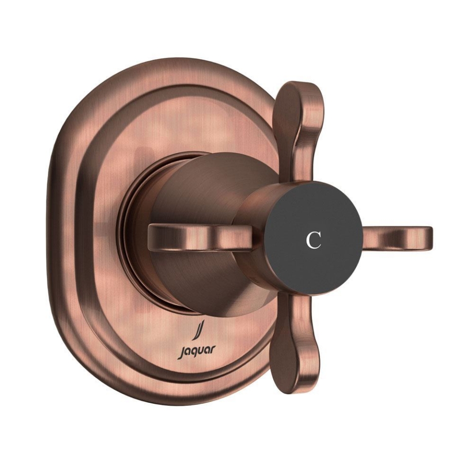 صورة In-wall Stop Valve Hot Only - Antique Copper