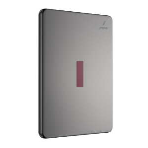 الصورة: Exposed Part Kit of Urinal Sensor Consisting of Wall Flange - Black Chrome