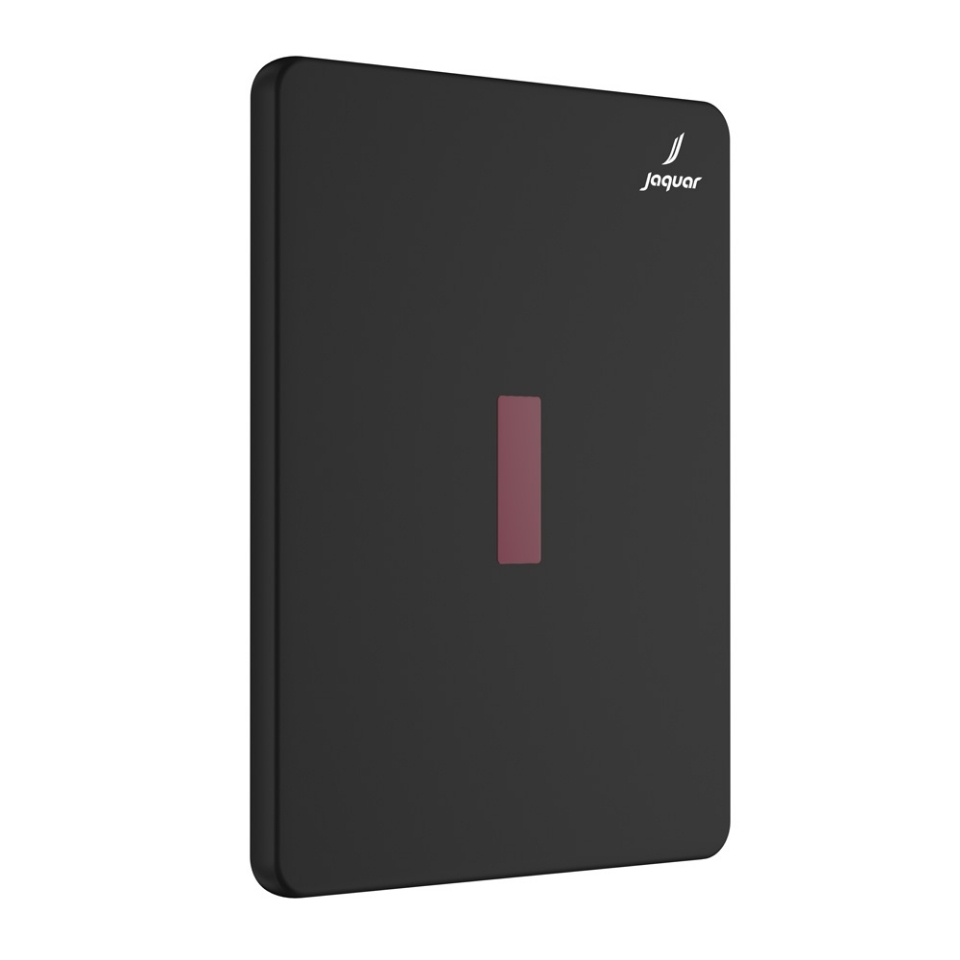 صورة Exposed Part Kit of Urinal Sensor Consisting of Wall Flange - Black Matt