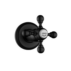 Picture of In-wall Stop Valve Cold Only - Black Matt