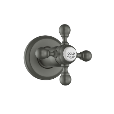 الصورة: In-wall Stop Valve Cold Only - Graphite