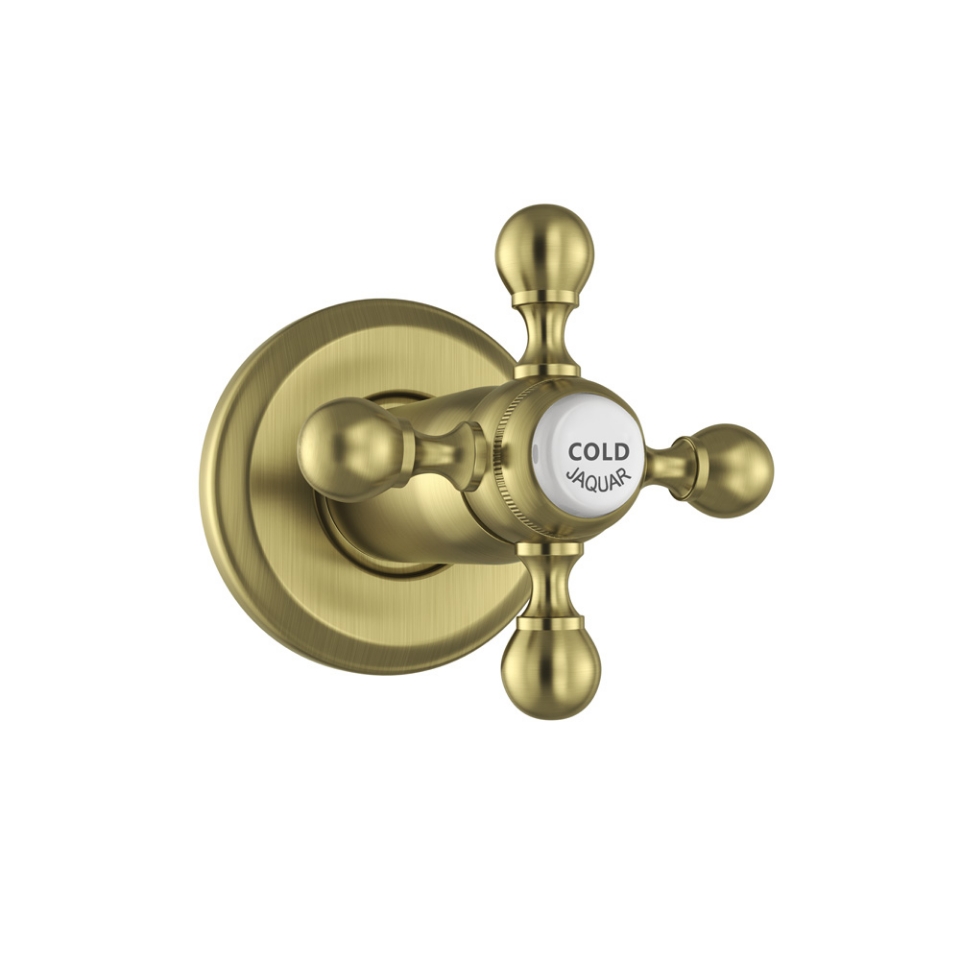 صورة In-wall Stop Valve Cold Only - Antique Bronze