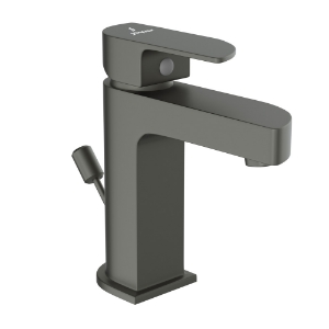 Picture of Single Lever Basin Mixer with Popup Waste -Graphite