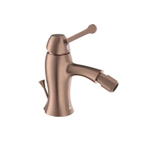 Picture of Single Lever Bidet Mixer with Popup Waste - Antique Copper